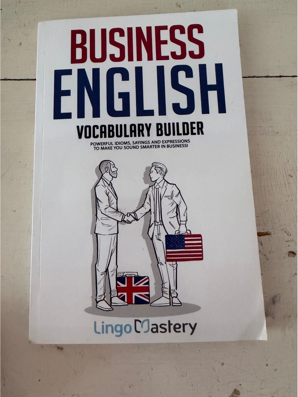 Business English Vocabulary Builder Book by Lingo Mastery - Improve Your English